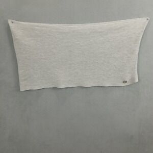 Calvin Klein Infiniti Scarf Womens Light Gray‎ Textured Soft Stretch Comfortable